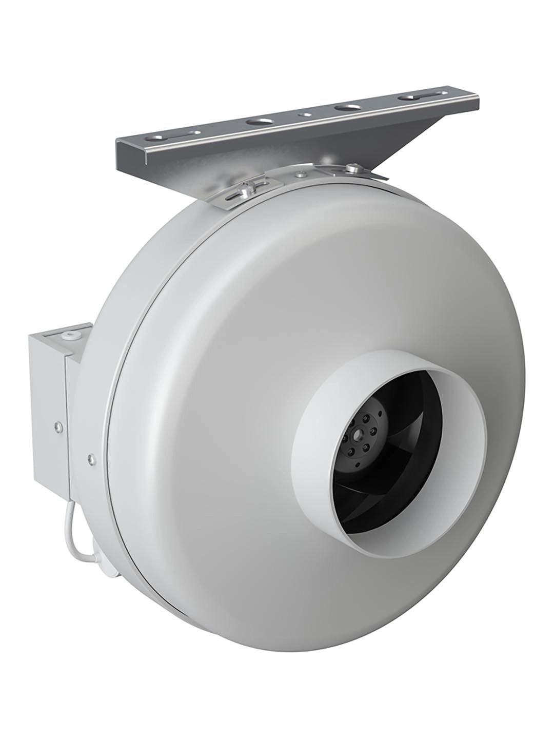 Вентилятор канальный CYCLONE D100 центробежный пластиковый корпус ERA PRO