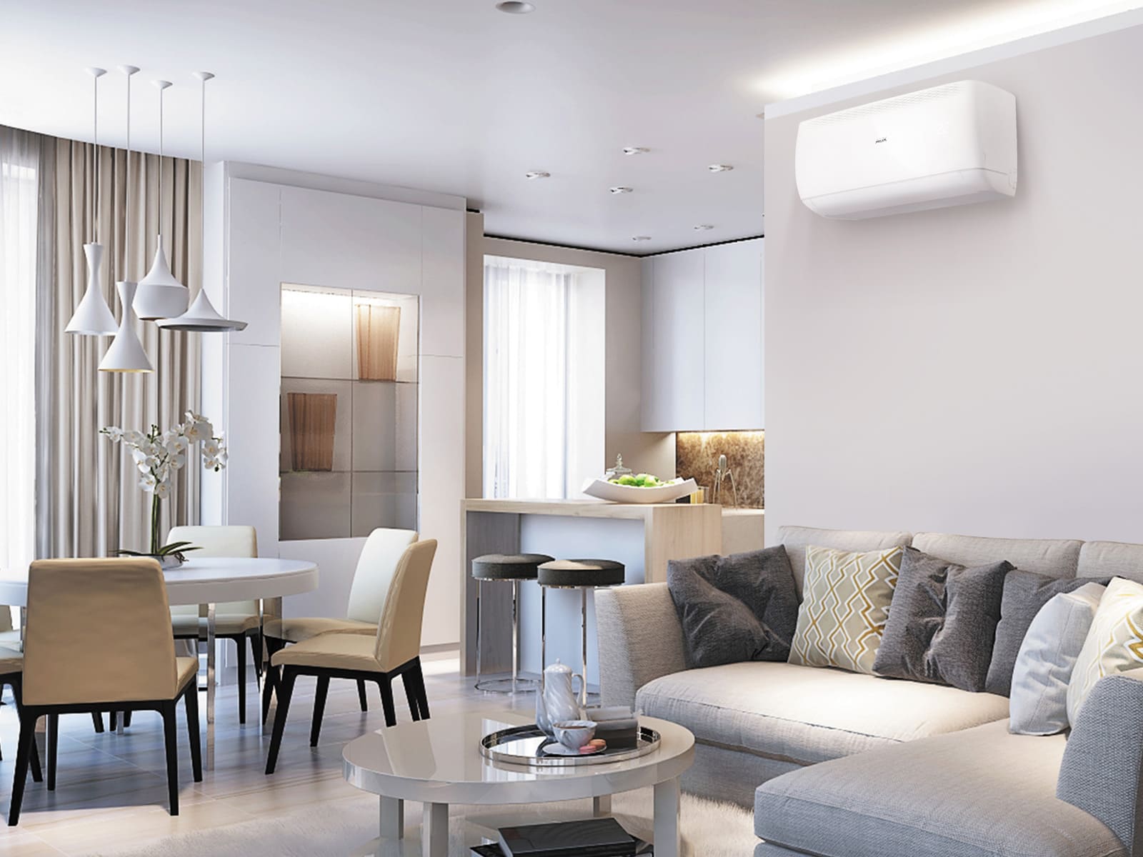 Настенный внутренний блок VRF ARV системы AUX ARVWM-H056/4R1X